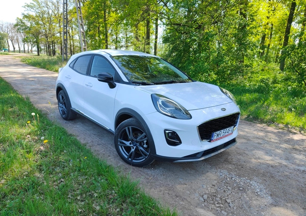 Ford Puma cena 71900 przebieg: 6805, rok produkcji 2022 z Września małe 172